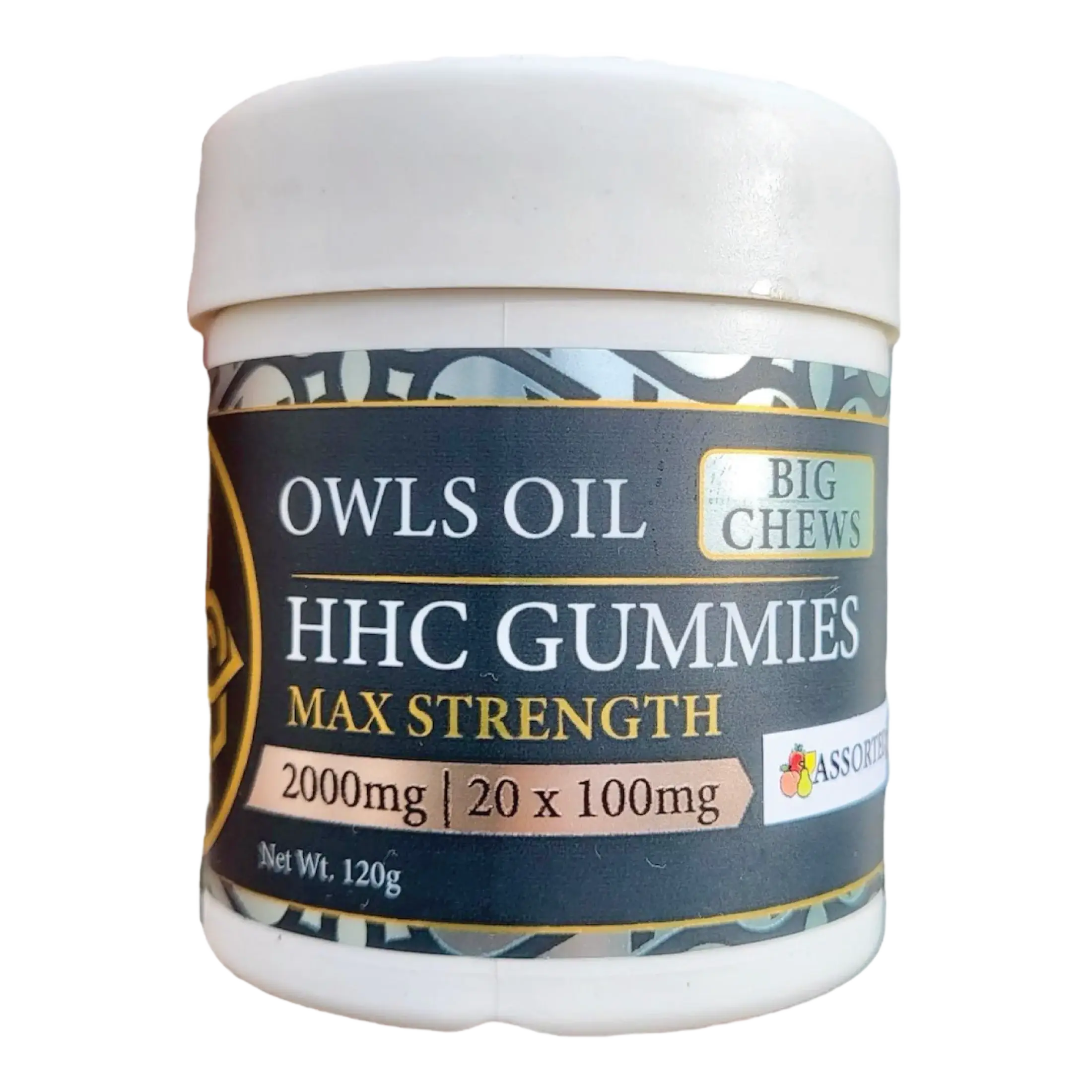 Handcrafted HHC Gummies - 2000mg (20 x 100mg)